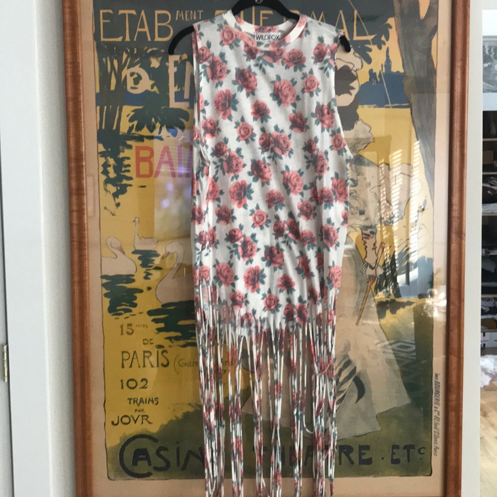Wildfox fringe coverup